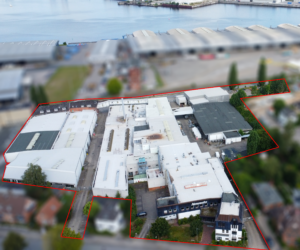 Hawesta Hallen aus der Luft